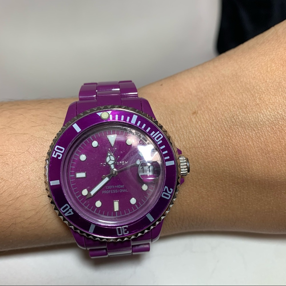 ToyWatch Monochrome Purple